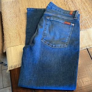 7 For All Mankind Kimmie Crop